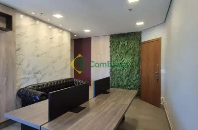 Venda/locação sala comercial reformada e mobiliada para o seu negócio! vaga de garagem coberta. centro da cidade. mogi das cruzes - sp