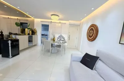 Apartamento mobiliado para venda em salvador, caminho das arvores, 3 dormitórios, 1 suíte, 3 banheiros, 2 vagas