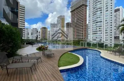 Apartamento para venda em salvador, pituba, 1 dormitório, 1 suíte, 1 banheiro, 2 vagas