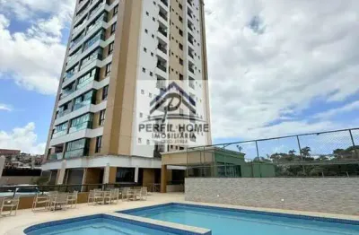 Apartamento para venda em salvador, jardim apipema, 3 dormitórios, 1 suíte, 2 banheiros, 2 vagas