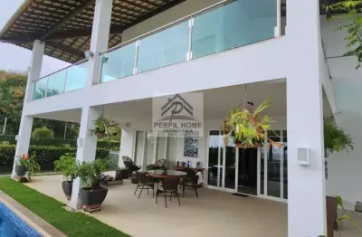 Casa em condomínio para venda em itaparica, ponta de areia, 6 dormitórios, 5 suítes, 6 banheiros, 4 vagas