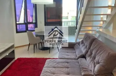 Apartamento mobiliado para venda em salvador, pituba, 1 dormitório, 1 suíte, 1 banheiro, 2 vagas