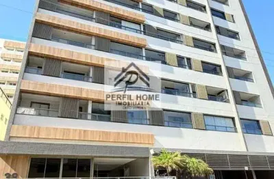 Apartamento mobiliado para venda em salvador, costa azul, 1 dormitório, 1 suíte, 1 banheiro, 1 vaga