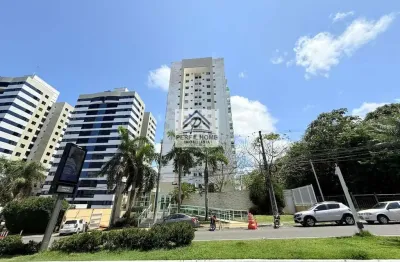 Apartamento para locação em salvador, alphaville i, 3 dormitórios, 1 suíte, 3 banheiros, 2 vagas