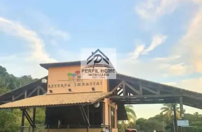 Terreno em condomínio para venda em mata de são joão, imbassaí