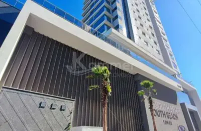 Apartamento pronto no edifício south beach tower em balneário piçarras com 2 suítes