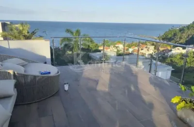 Casa com vista mar de alto padrão a venda em penha, com 3 suítes