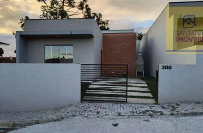Casa com 3 dormitórios à venda, 65 m² por r$ 380.000,00 - vila glória - campo largo/pr