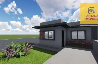 Casa com 3 dormitórios à venda, 56 m² por r$ 349.900,00 - jardim nossa senhora do perpétuo socorro - campo largo/pr