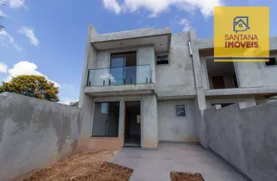 Sobrado com 3 dormitórios à venda, 89 m² por r$ 490.000,00 - conjunto águas claras - campo largo/pr