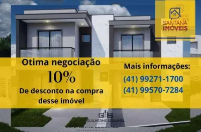 Sobrado com 3 dormitórios à venda, 97 m² por r$ 560.000,00 - conjunto águas claras - campo largo/pr