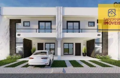 Sobrado com 3 dormitórios à venda, 137 m² por r$ 695.000 - loteamento são josé - campo largo/pr