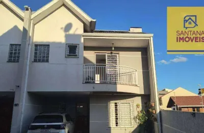 Sobrado com 3 dormitórios à venda, 129 m² por r$ 690.000 - vila ferrari - campo largo/pr