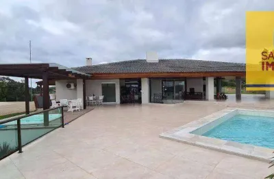 Chácara com 4 dormitórios à venda, 153600 m² por r$ 18.000.000 - rondinha - campo largo/pr