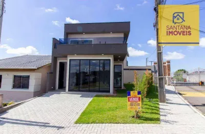 Sobrado com 3 dormitórios à venda, 111 m² por r$ 890.000,00 - são marcos - campo largo/pr