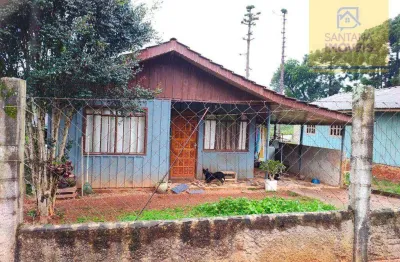 Casa com 2 dormitórios à venda, 80 m² por r$ 150.000 - bateias - campo largo/pr