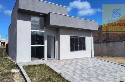 Casa com 3 dormitórios à venda, 63 m² por r$ 395.000,00 - vila glória - campo largo/pr