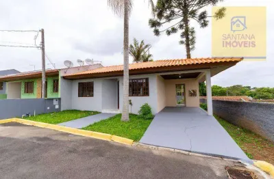 Casa com 2 dormitórios à venda, 49 m² por r$ 359.000,00 - vila santa terezinha - campo largo/pr