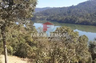 Terreno com vista para a represa. aceita financiamento / financia