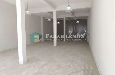 Aluguel comercial em mairiporã - espaço reformado com salão de festas e quintal amplo