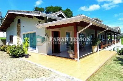 Chácara luxuosa a venda em terra preta - 4 dormitórios, área gourmet 16 vagas com 9mil m²