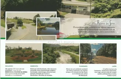 Terreno em condomínio fechado à venda na Rua Pio XII, Zona Rural, Mairiporã