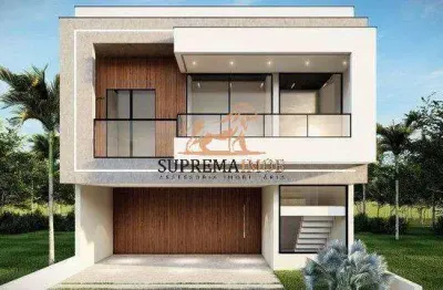 Casa sobrado com 3 suítes à venda, condomínio terras de são francisco