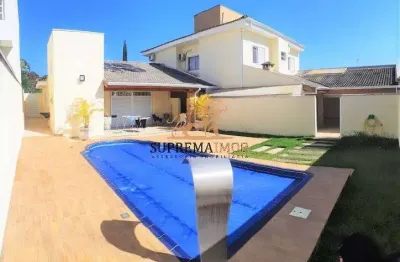 Casa sobrado  à venda, 347 m² condomínio lago da serra - araçoiaba da serra