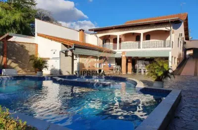 Chácara com 4 dormitórios à venda, 880 m² - cajuru do sul, sorocaba/sp