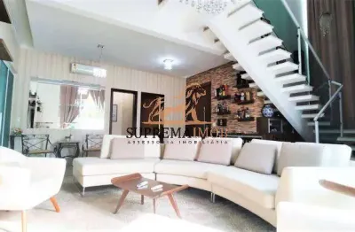 Casa sobrado com 3 suítes à venda, 289 m² ,condomínio ibiti royal park