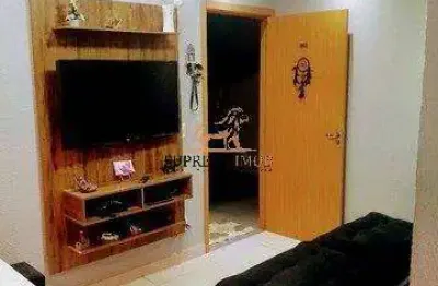 Apartamento com 2 dormitórios à venda, 43 m² - condomínio serra do horto - sorocaba/sp