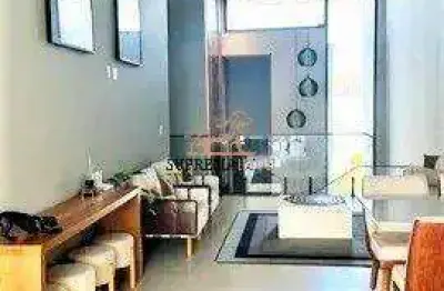 Casa sobrado com 3 suítes à venda,  condomínio sunlake spa