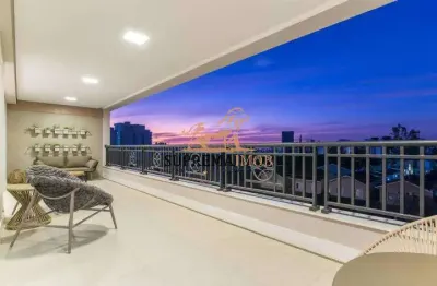 Apartamento com 4 suítes à venda, 303 m² - parque campolim - sorocaba/sp