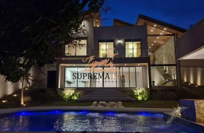 Casa com 5 suítes à venda, condomínio parque reserva fazenda imperial