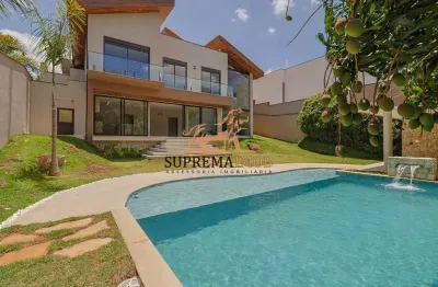 Casa com 5 suítes à venda, condomínio parque reserva fazenda imperial