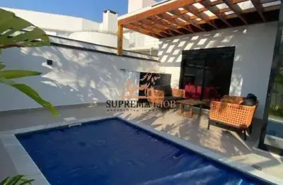 Casa térrea com 225m², à venda - condomínio sunset - sorocaba/sp