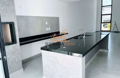 Casa térrea ,fachada moderna com spa e 3 suítes ,condomínio campos do conde