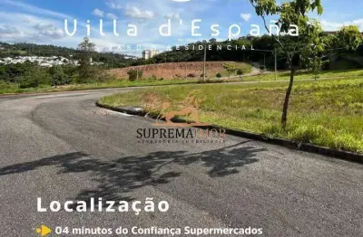 Terreno em condomínio à venda, lançamento residencial villa d´españa