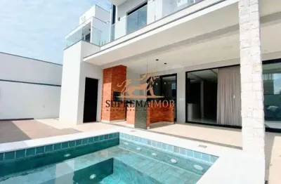 Casa sobrado de alto padrão com 3 suítes para alugar , condomínio cyrela