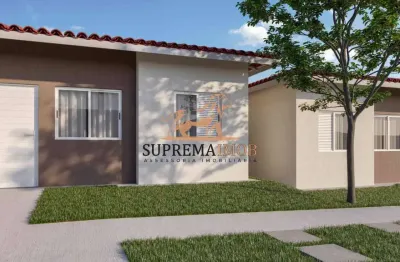 Casas de 2 dormitórios com quintal , condomínio lar dallas