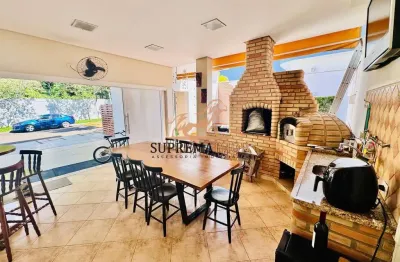 Casa sobrado com 4 suítes á venda , condomínio villa dos inglezes