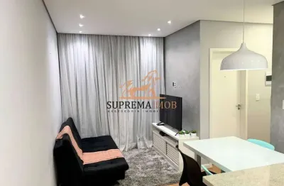 Apartamento semi mobiliado com 52 m² à venda residencial villa sunset