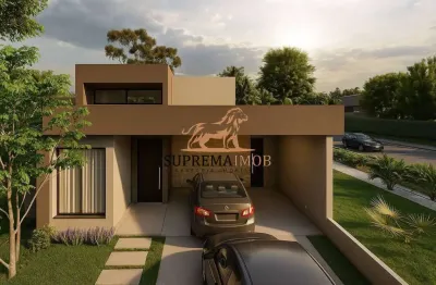 Casa nova à venda 140m² - condomínio reserva ipanema i - sorocaba/sp