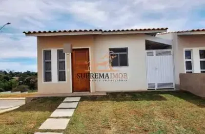 Casa à venda de porteira fechada 48m² - residencial parque imperial