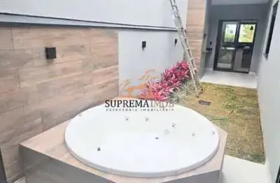 Casa térrea com 3 quartos á venda , condomínio residencial jardim