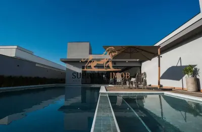 Casa térrea com 4 suítes de alto padrão , Condomínio Saint Patrick