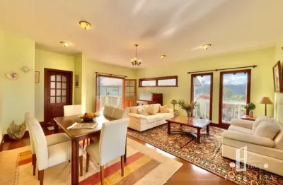 Imperdível: casa em condomínio no golfe, teresópolis-rj - 5 quartos, 2 suítes, 3 salas, 4 banheiros e 345m²!