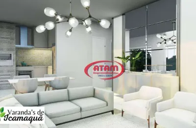 Apartamento com 3 dormitórios à venda, 76 m² por r$ 650.000,00 - tremembé - são paulo/sp