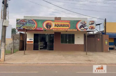 Salão à venda, 237 m² por r$ 799.000,00 - centro - itaquirai/ms