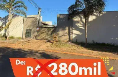 Casa com 2 dormitórios à venda, 70 m² por r$ 235.000,00 - centro - navirai/ms